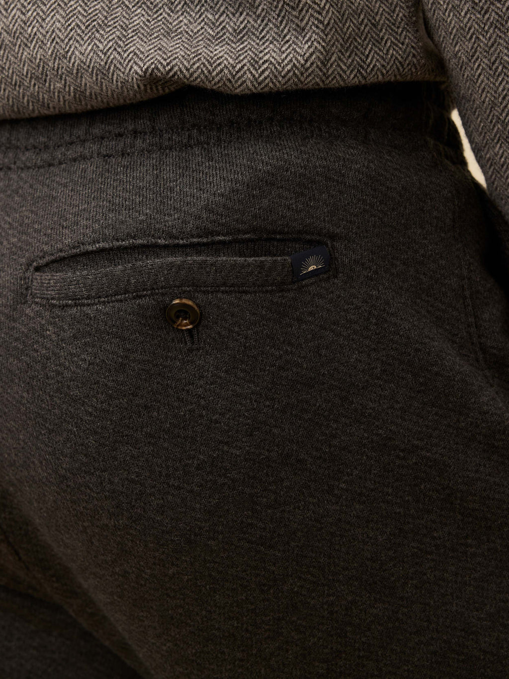 Inlet Jogger Pant - Black Sky Melange