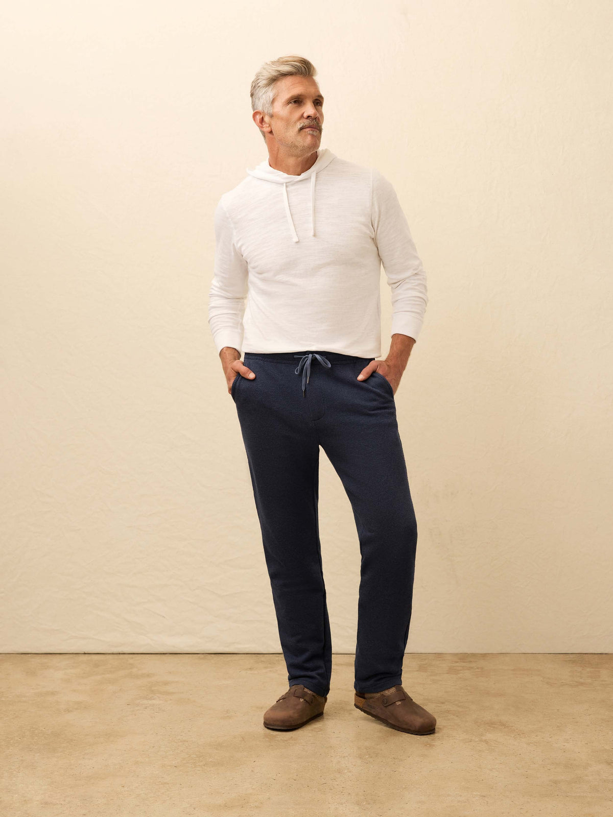 Inlet Jogger Pant - Navy Night Melange