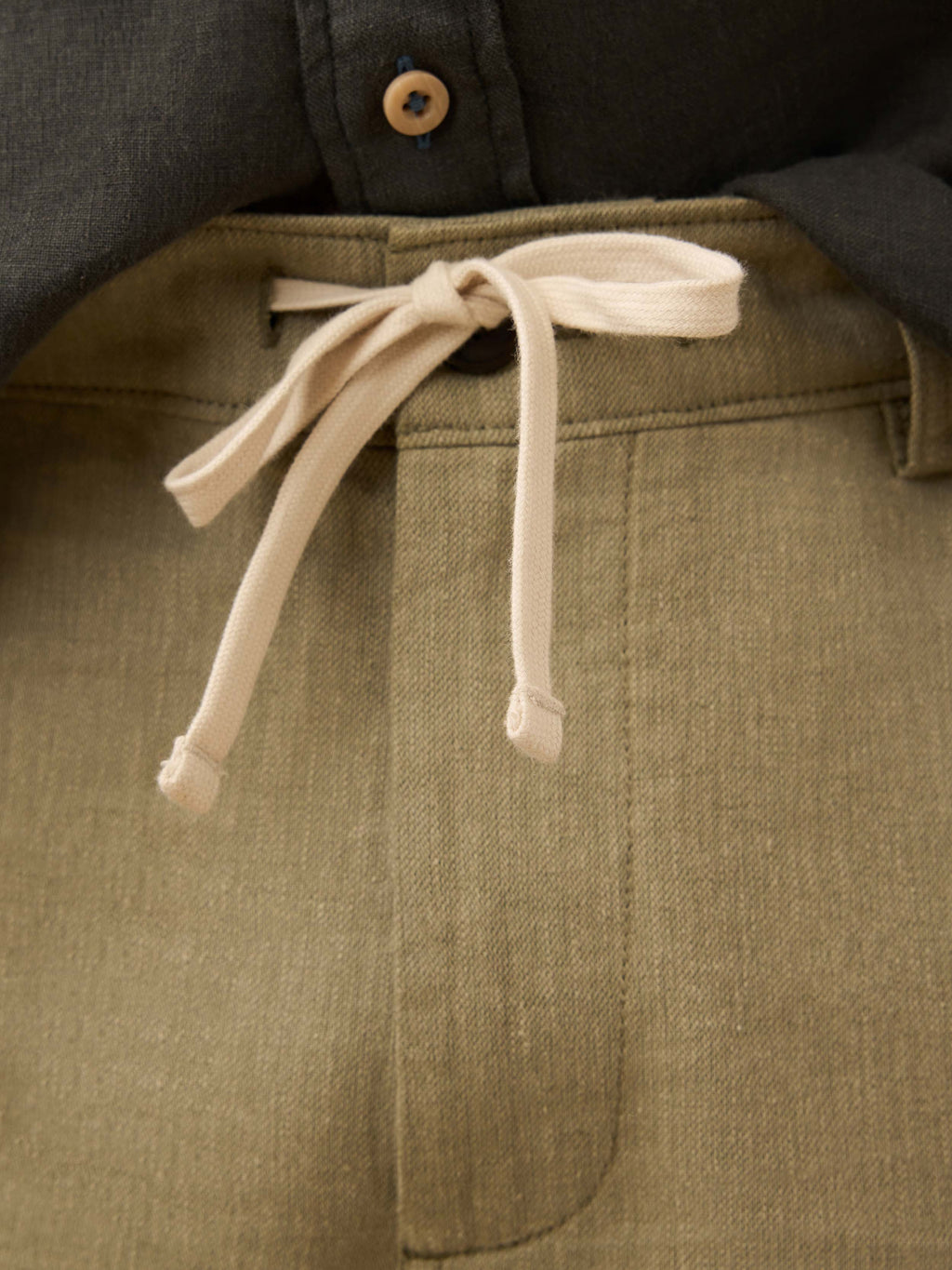 Movement™ Linen Drawstring Short - Sage Cliff