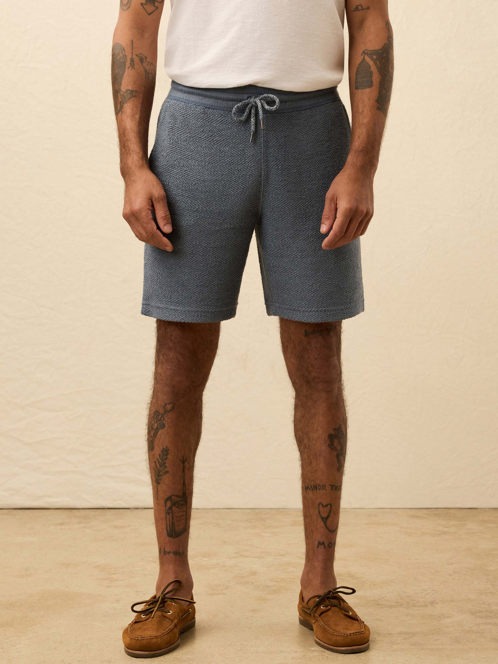 Whitewater Sweatshort - Deep Marine