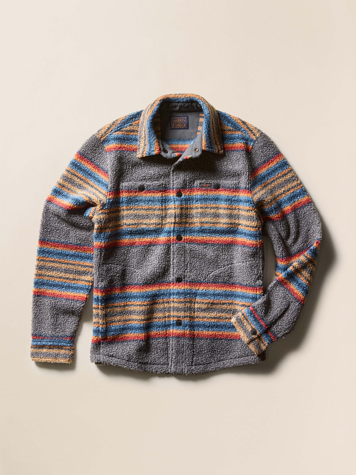 Range Fleece CPO - Buffalo Rock Stripe