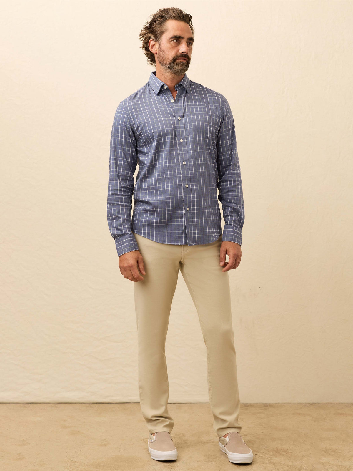 The Movement™ Shirt - Blue Wall Plaid
