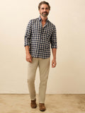 Soft Twill Movement™ Shirt - Navy Smoke Plaid