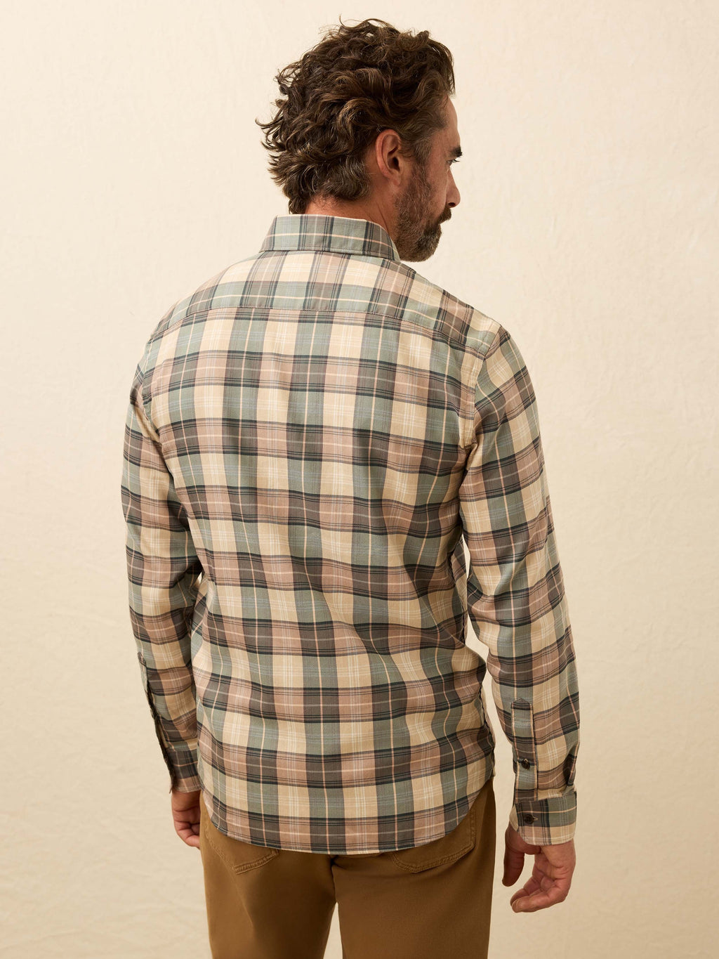 Soft Twill Movement™ Shirt - Olive Sands Plaid