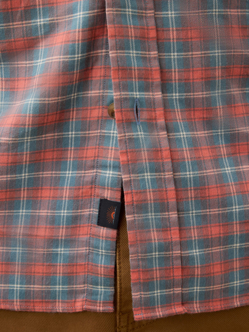 Movement™ Brushed Shirt - Blue Sierra Plaid