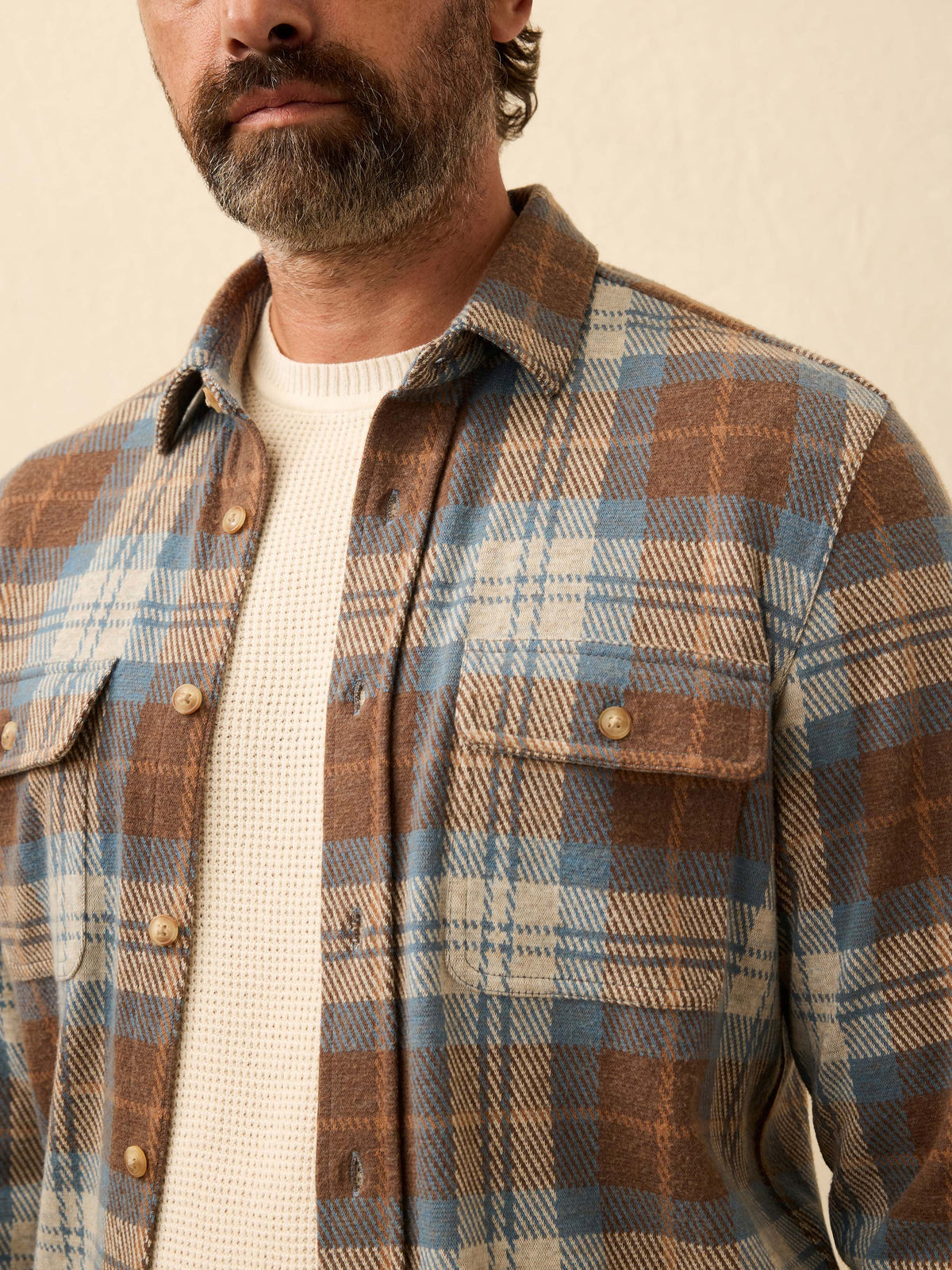 Legend™ Sweater Shirt - Bear River Plaid