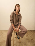 Apres Waffle Henley - Wood Smoke