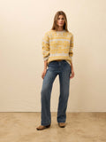 Powder Peak Boyfriend Sweater - Glacier Oat