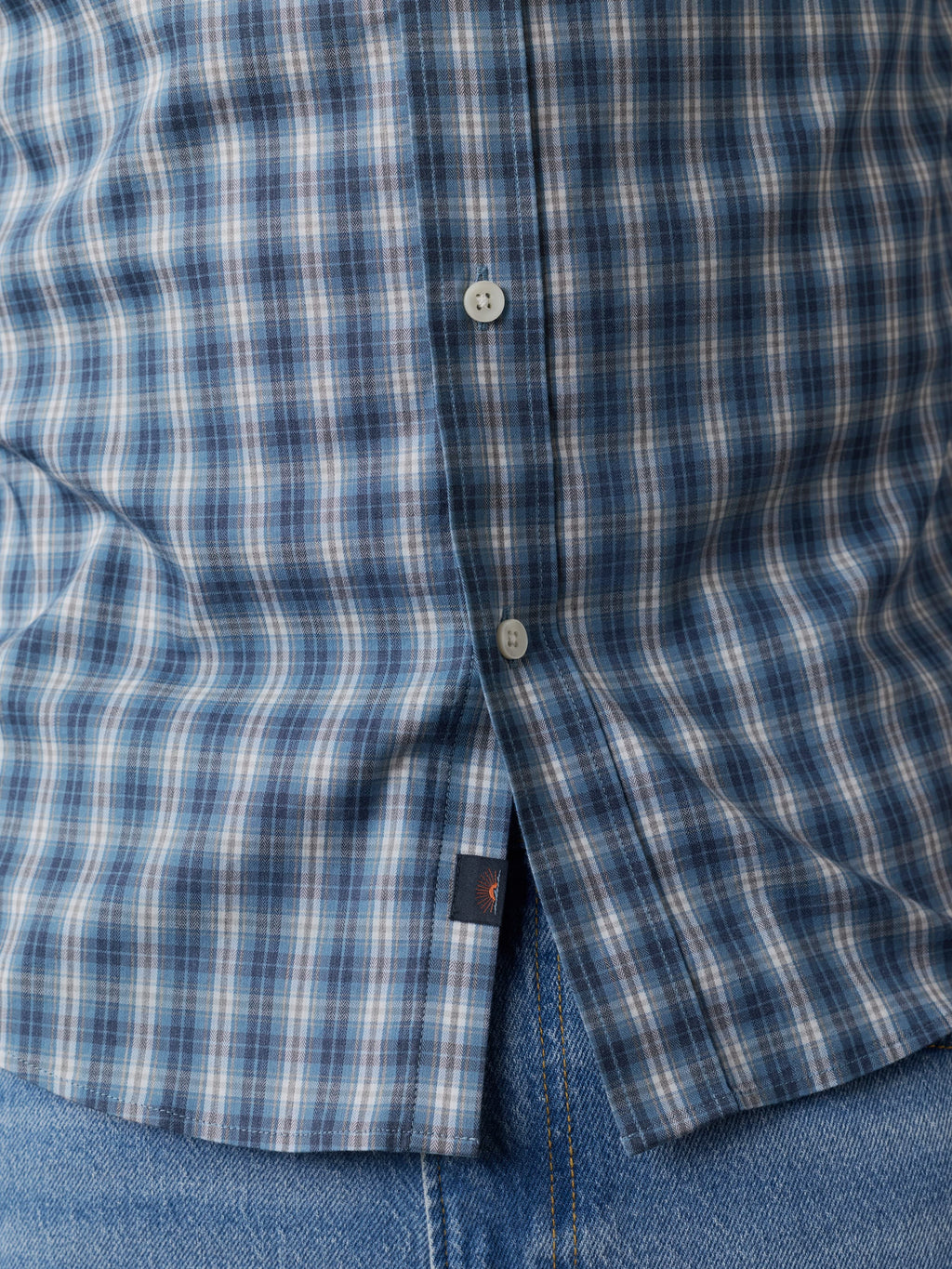 The Movement™ Shirt - Azure Night Plaid