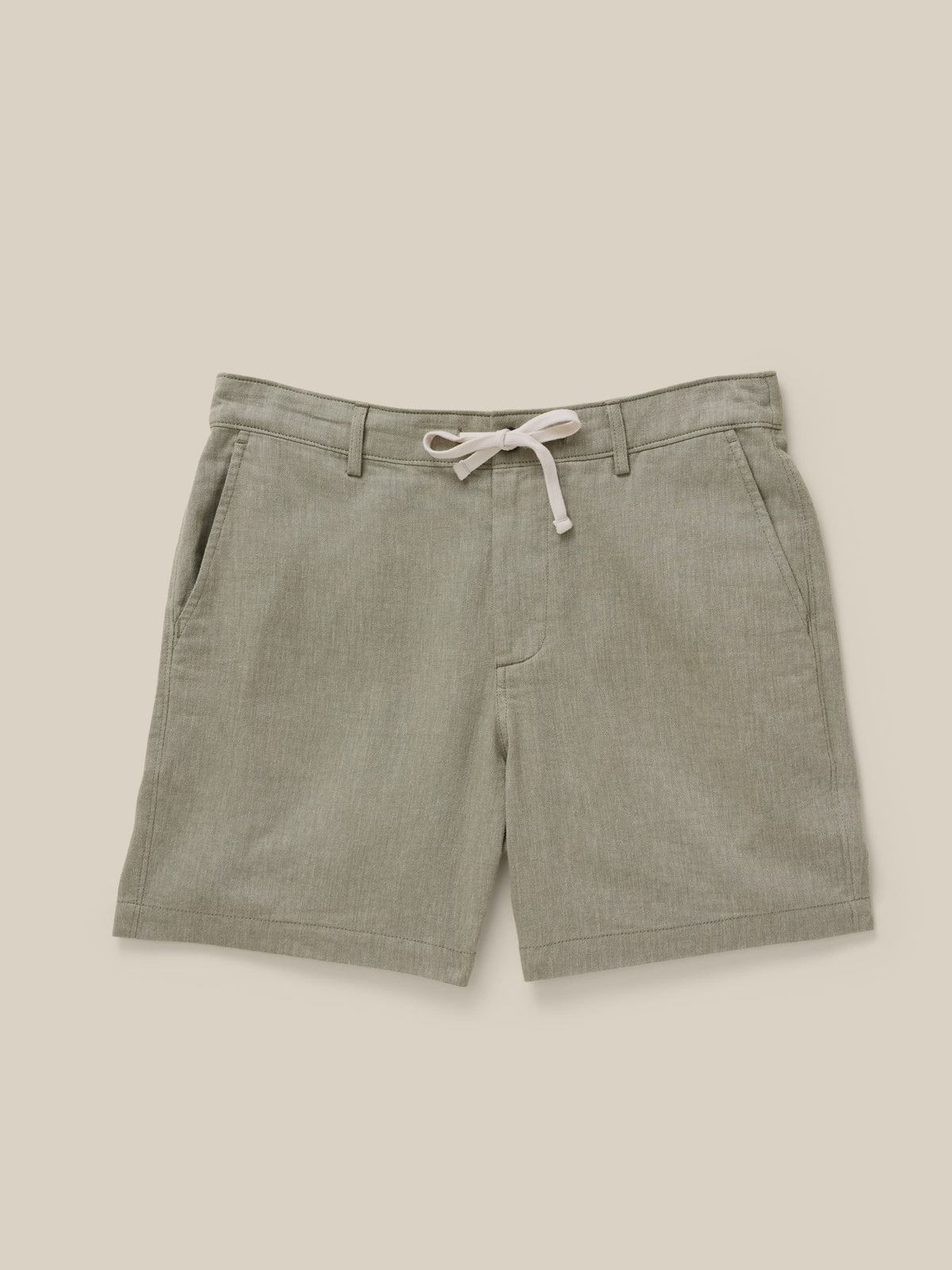 Movement™ Linen Drawstring Short - Sage Cliff