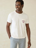Texas A&M Sunwashed Pocket Tee - White