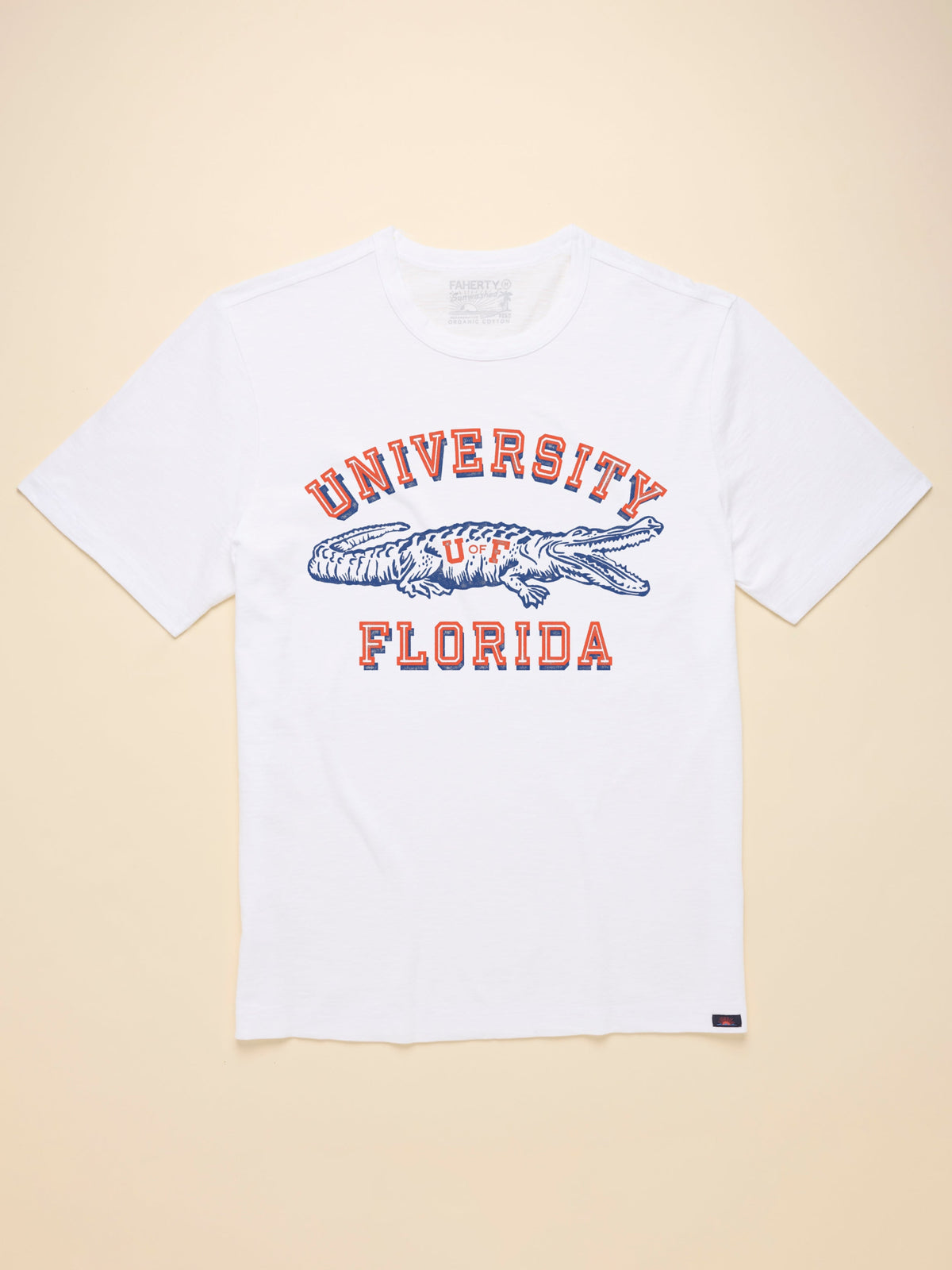 University of Florida Sunwashed Tee - White