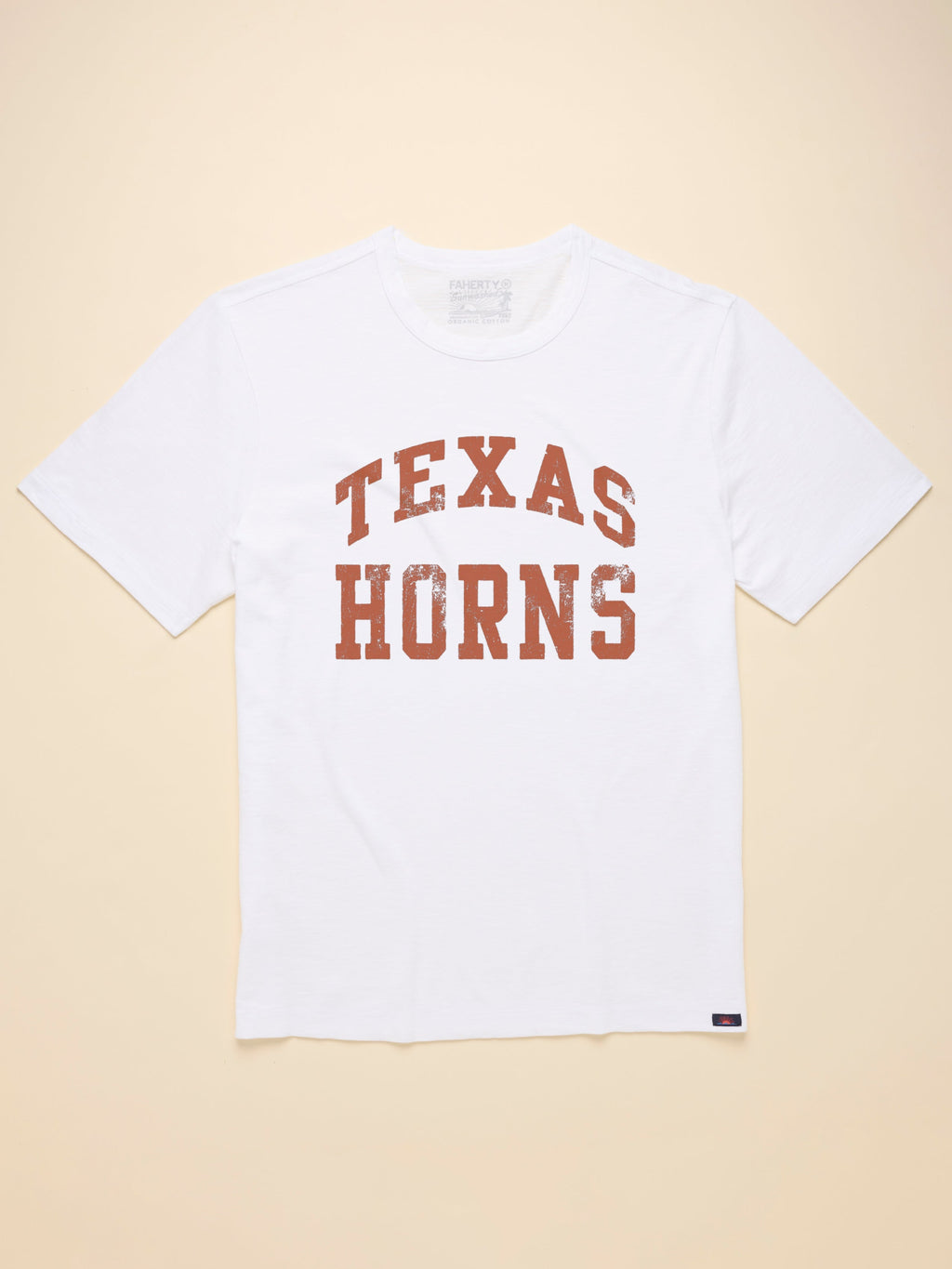University of Texas Sunwashed Tee - White