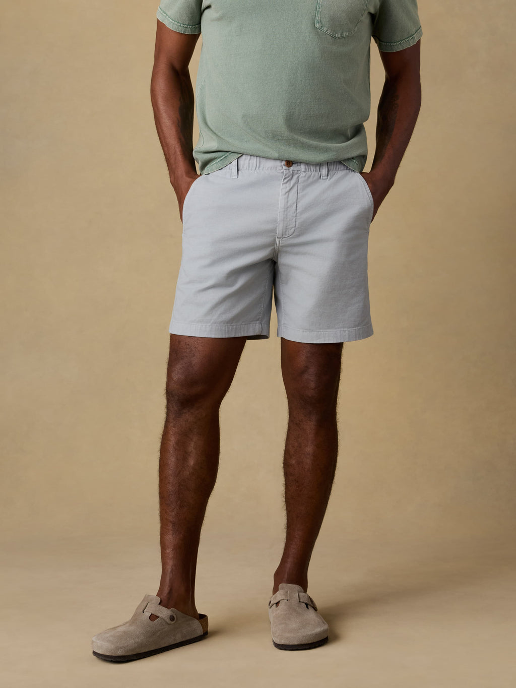 Reserve Chino Short - Rocky Grey