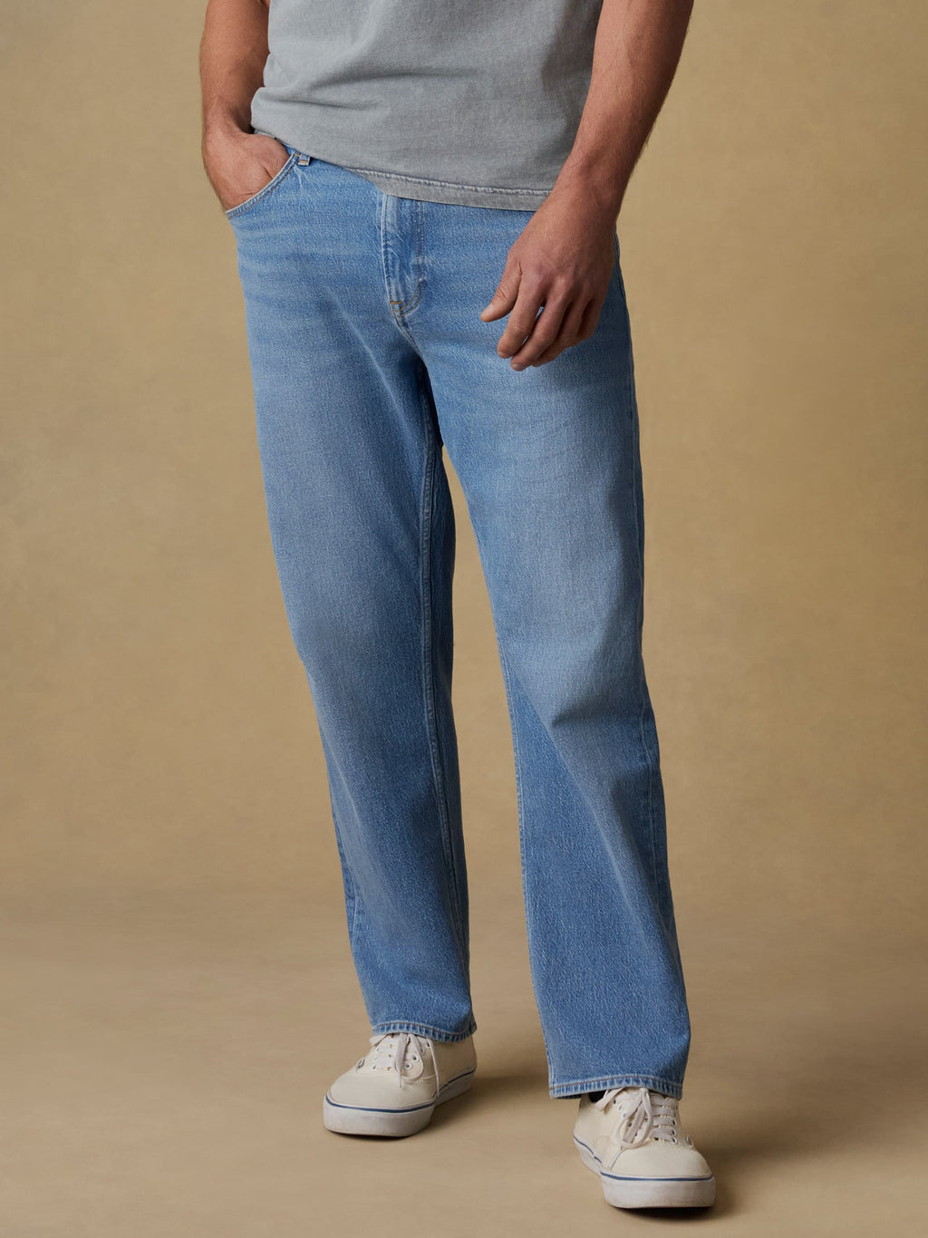 Organic Cotton Denim Pant - Bay Drift Wash