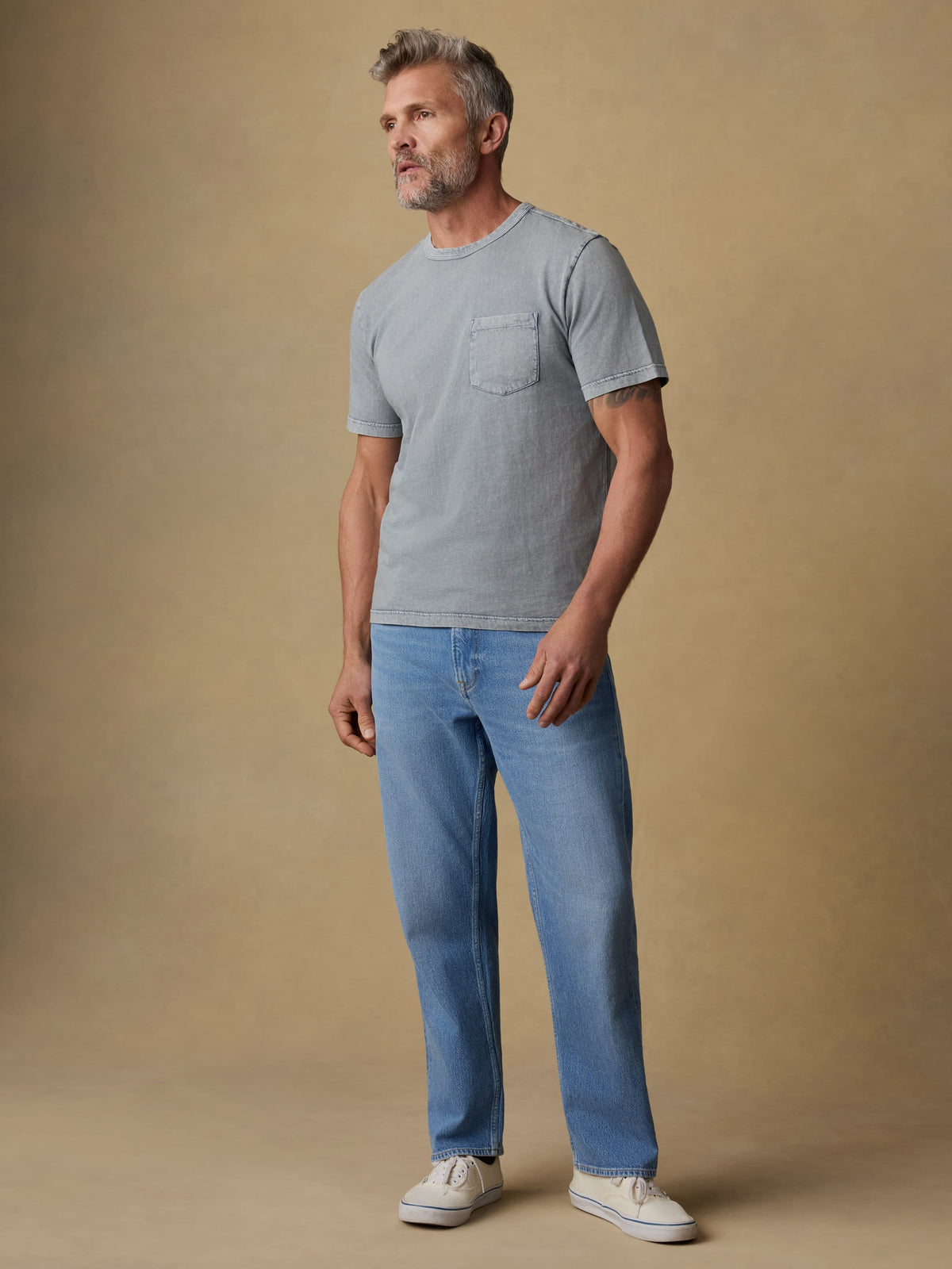 Organic Cotton Denim Pant - Bay Drift Wash