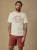 Surf Shop Sunwashed Regenerative Tee - Isle Sun