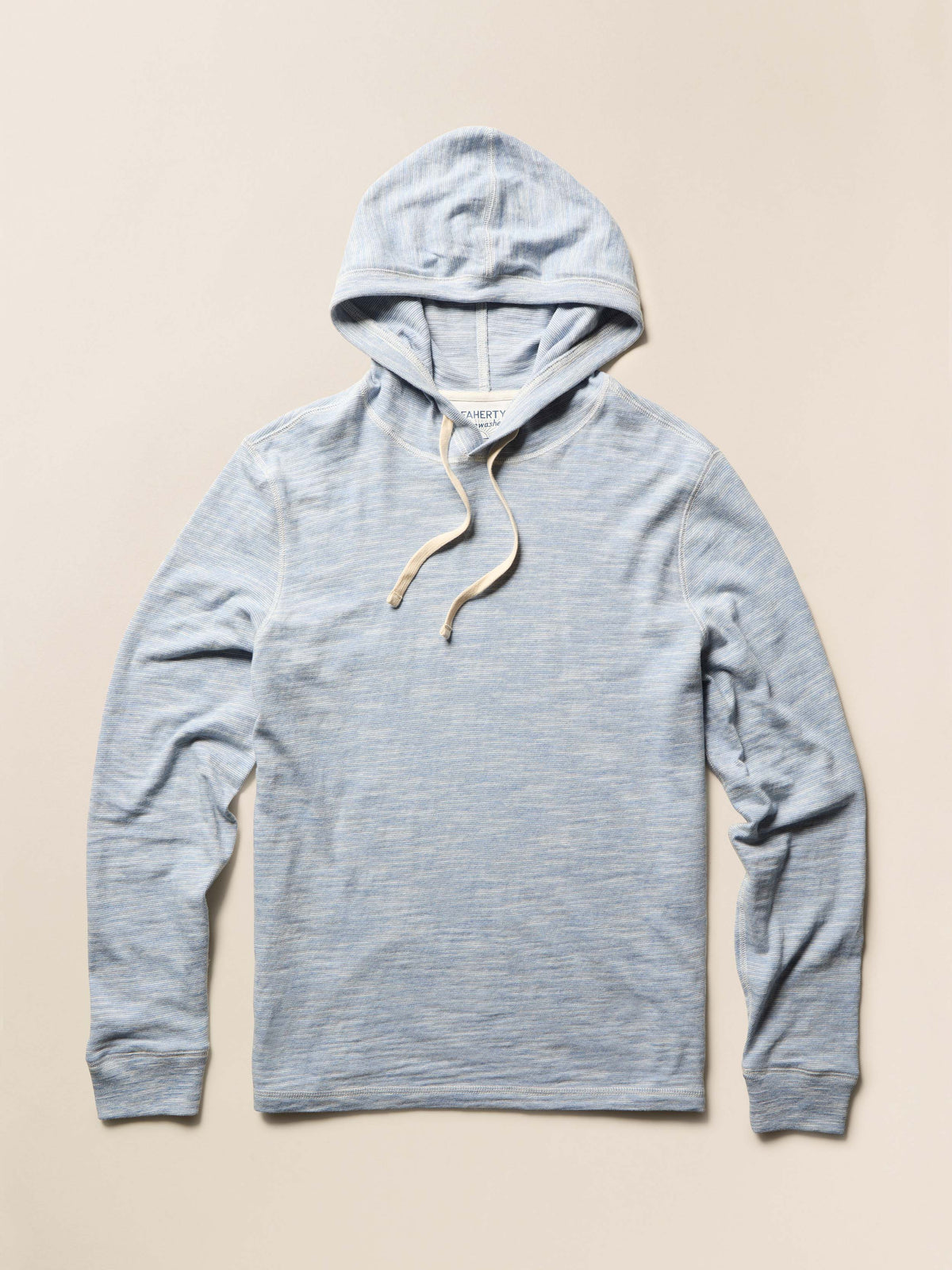 Sunwashed Organic Hoodie - Blue Ivory Feeder