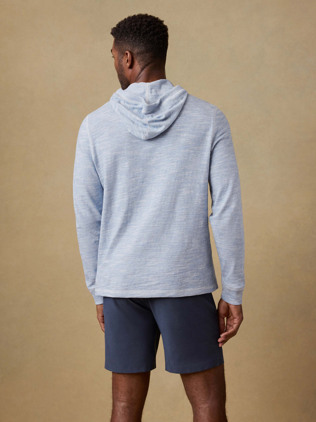 Sunwashed Organic Hoodie - Blue Ivory Feeder