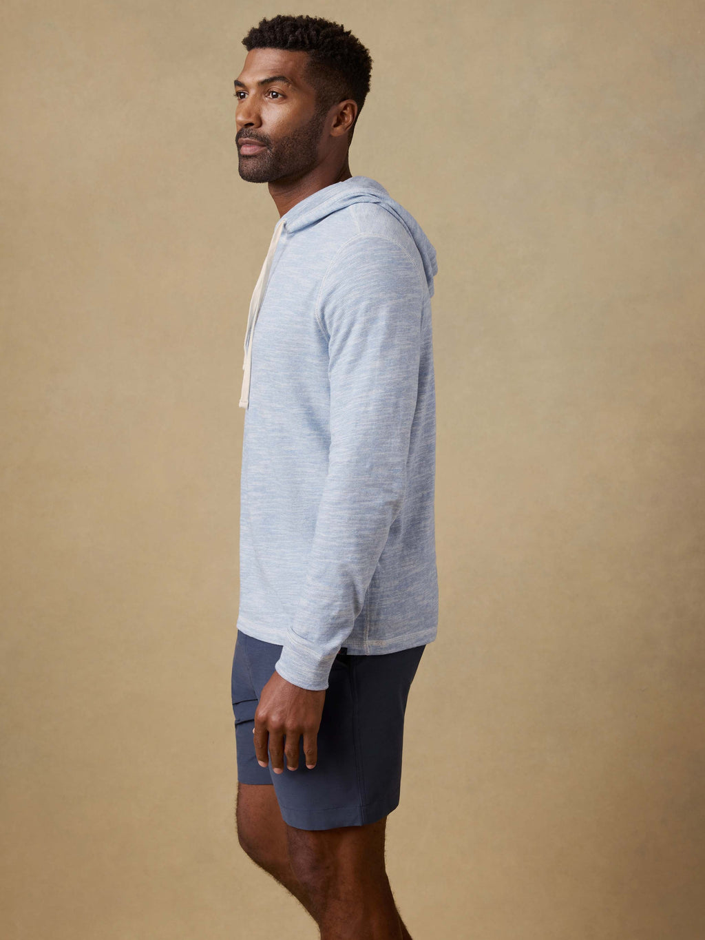 Sunwashed Organic Hoodie - Blue Ivory Feeder