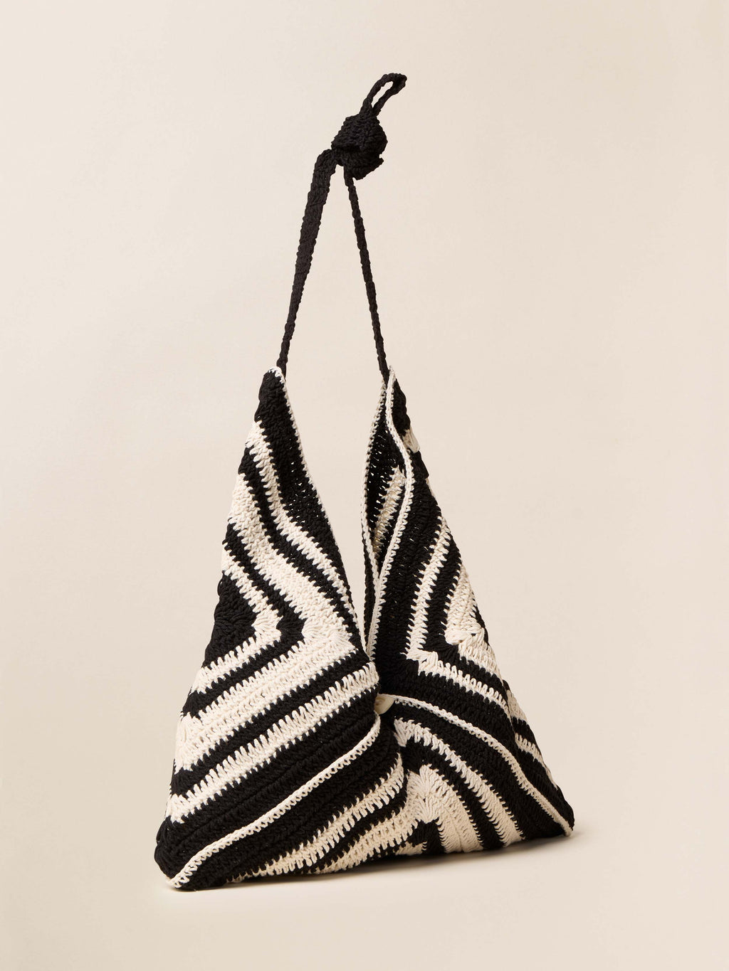Riviera Crochet Bag - Black