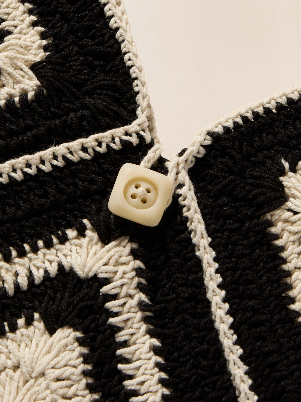 Riviera Crochet Bag - Black