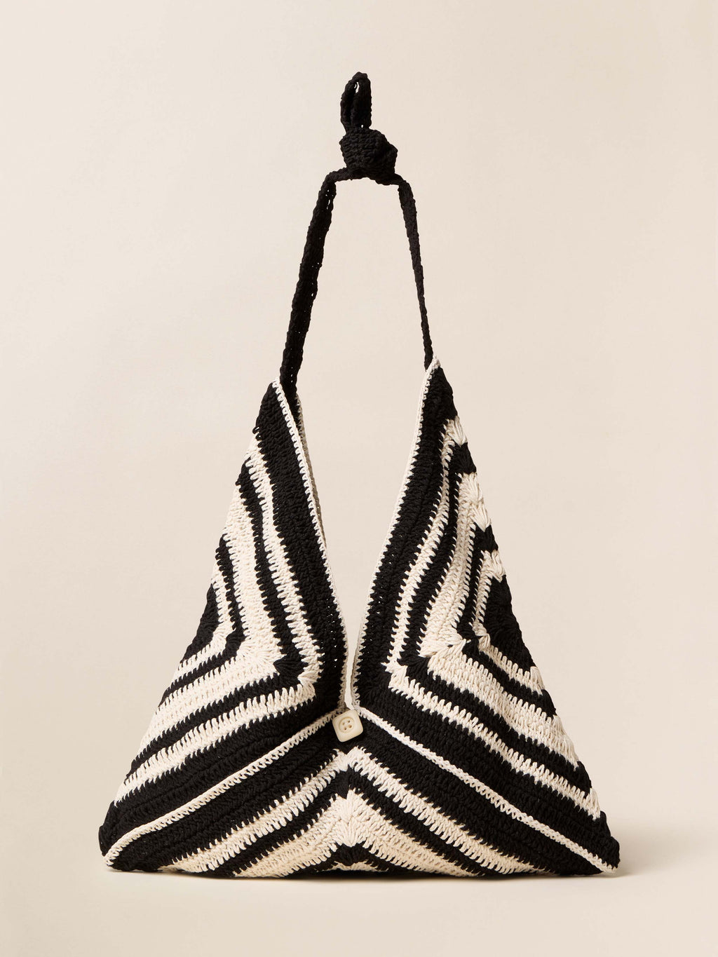 Riviera Crochet Bag - Black