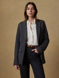 Inlet Knit Blazer - Black Sky Melange