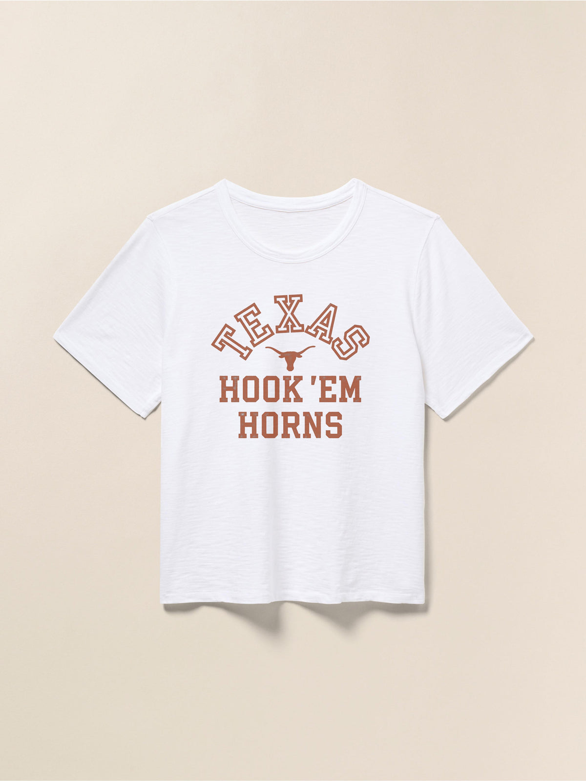 University of Texas Sunwashed Essential Tee - White