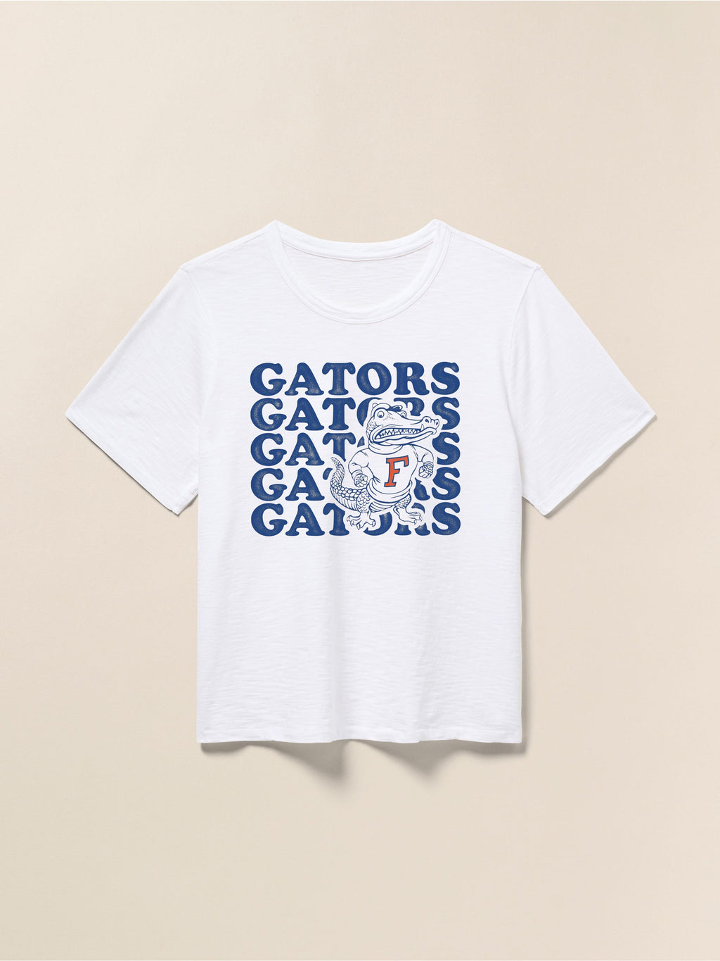 University of Florida Sunwashed Essential Tee - White