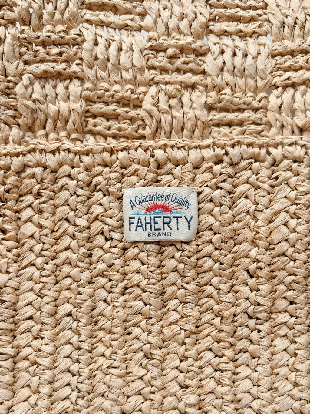 Straw Market Tote - Natural